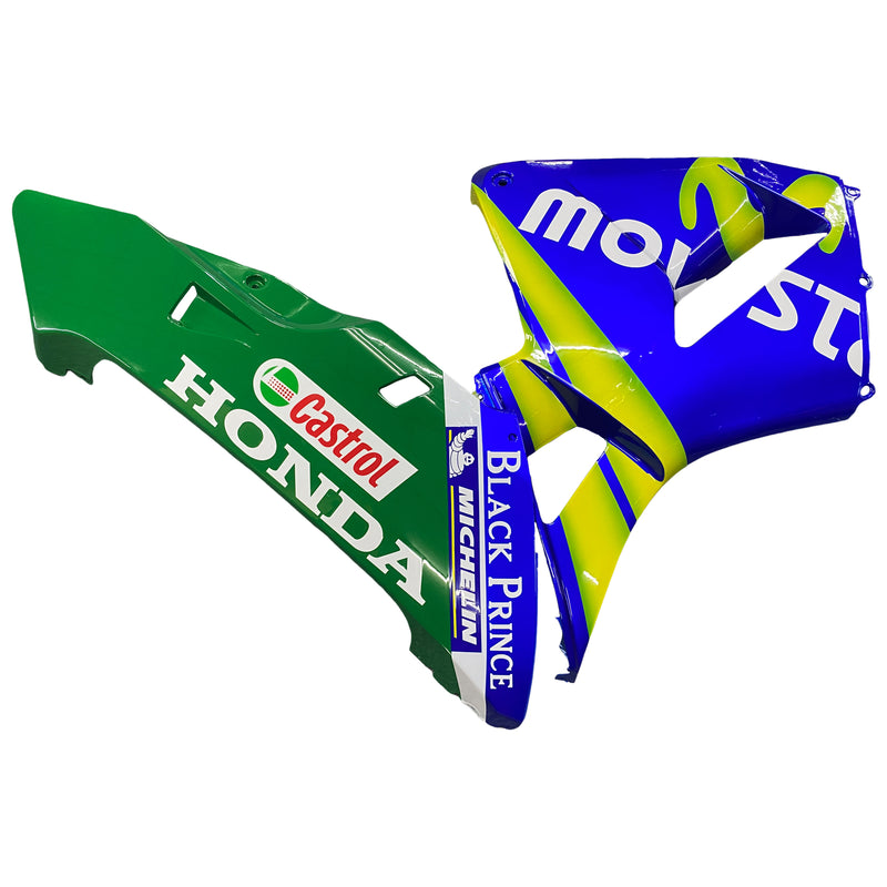 Fairings 2005-2006 Honda CBR 600 RR Blue & Green Movistar Racing Generic