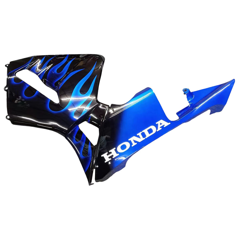 Fairings 2005-2006  Honda CBR 600 RR Black & Blue Flame Racing Generic