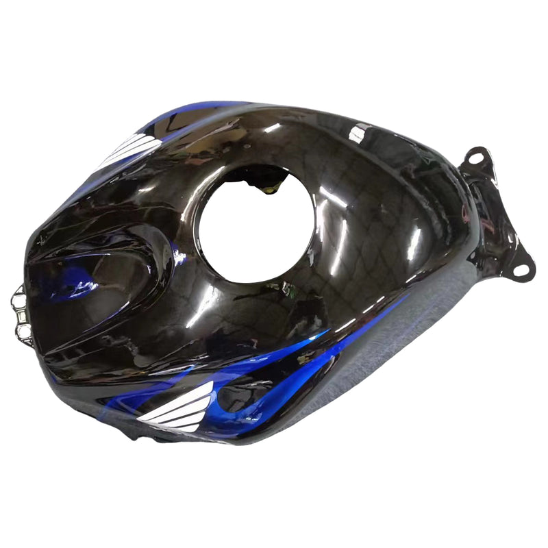 Fairings 2005-2006  Honda CBR 600 RR Black & Blue Flame  Generic