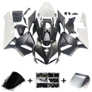 Fairings 2005-2006 Honda CBR 600 RR Matte Black & White Honda  Generic