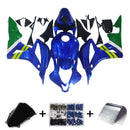 Fairings 2007-2008 Honda CBR 600 RR Blue & Green Movistar  Generic