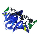 Fairings 2007-2008 Honda CBR 600 RR Blue & Green Movistar  Generic