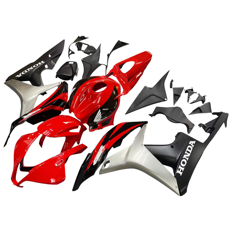 Fairings 2007-2008 Honda CBR 600 RR Red Black Silver Honda Racing Generic