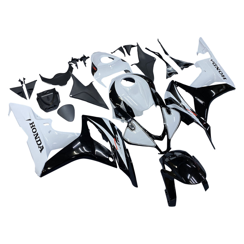 Fairings 2007-2008 Honda CBR 600 RR Black & White CBR  Generic