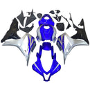 For CBR600RR 2007-2008 Bodywork Fairing Blue ABS Injection Molded Plastics Set Generic