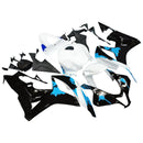 Fairings 2007-2008 Honda CBR 600 RR Black White Blue Coin RR  Generic