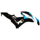 Fairings 2007-2008 Honda CBR 600 RR Black White Blue Coin RR  Generic
