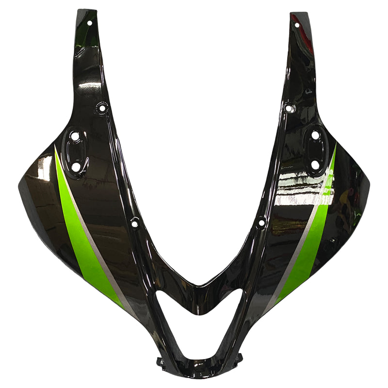 Fairings 2007-2008 Honda CBR 600 RR Metallic Black & Green Honda  Generic