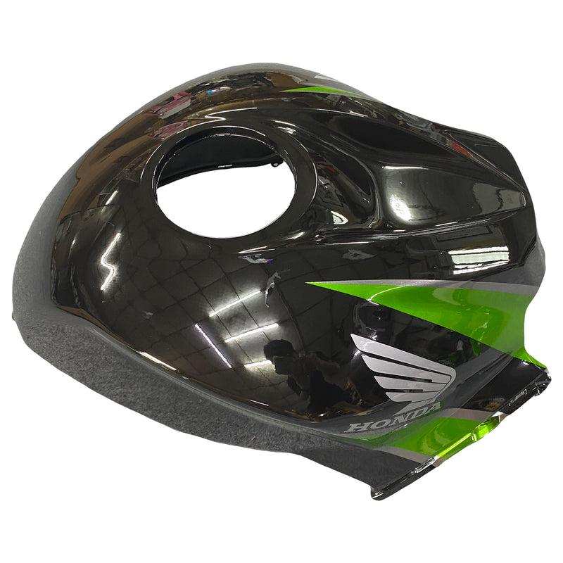 Fairings 2007-2008 Honda CBR 600 RR Metallic Black & Green Honda  Generic