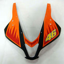 Fairings 2009-2012 Honda CBR 600 RR Yellow & Black Valentino Rossi Moto  Generic