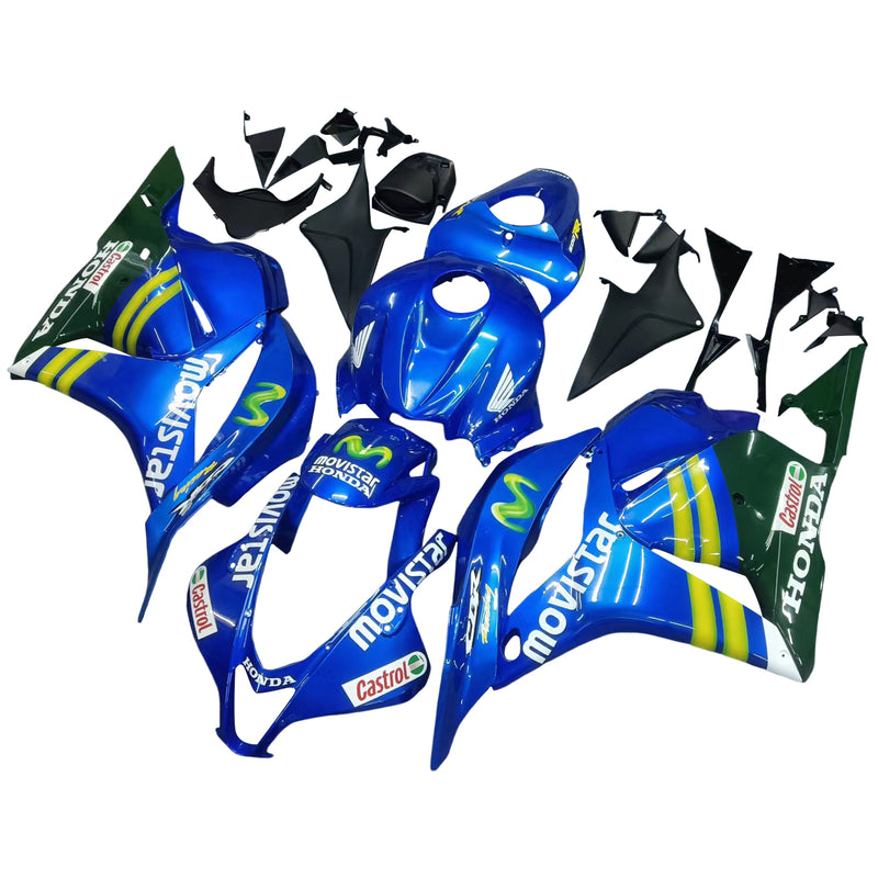 Fairings 2009-2012 Honda CBR 600 RR Blue & Green Movistar Racing Generic