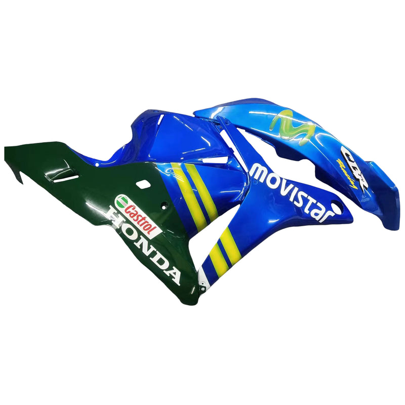 Fairings 2009-2012 Honda CBR 600 RR Blue & Green Movistar  Generic