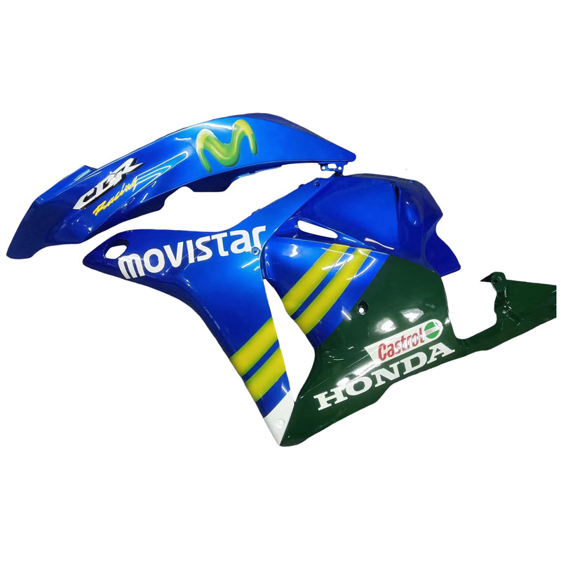 Fairings 2009-2012 Honda CBR 600 RR Blue & Green Movistar Racing Generic