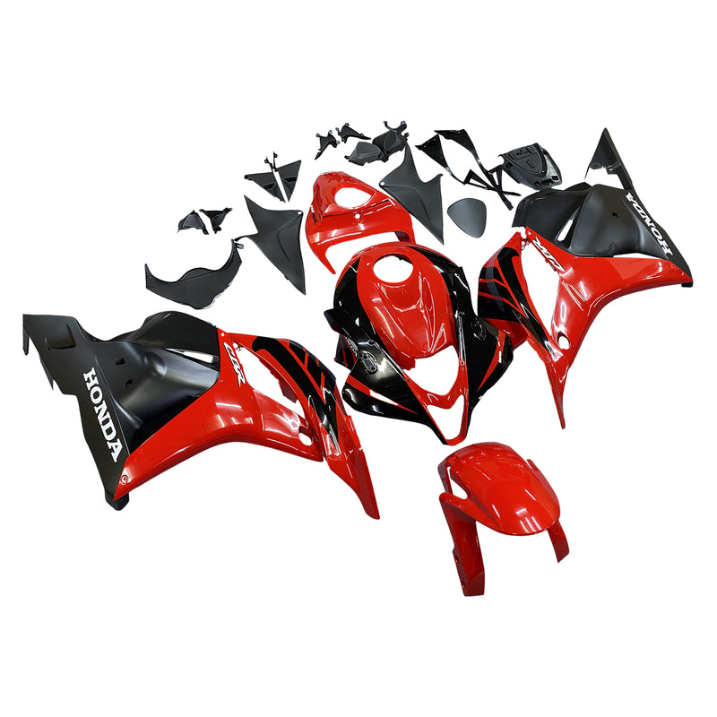 Fairings 2009-2012 Honda CBR 600 RR Red & Black CBR Racing Generic