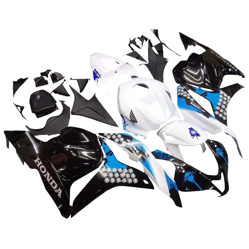 Fairings 2009-2012 Honda CBR 600 RR White Black Blue Coin RR Racing Generic