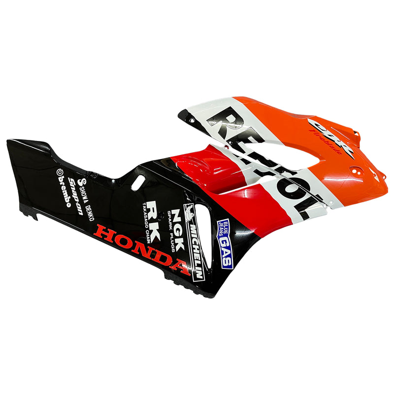 Fairings 2004-2005 Honda CBR 1000 RR Black Orange Repsol  Generic