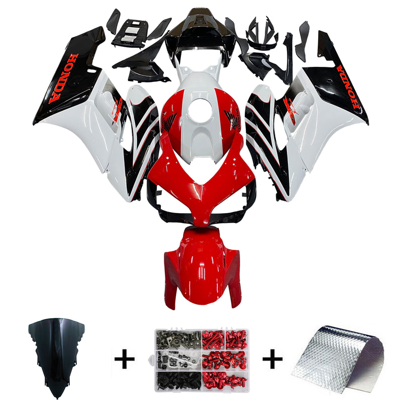 Fairings 2004-2005 Honda CBR 1000 RR White Red Black CBR  Generic