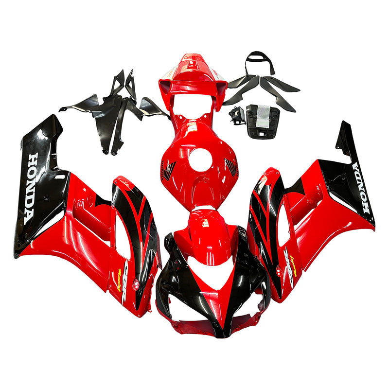 Fairings 2004-2005 Honda CBR 1000 RR Red Black CBR  Generic