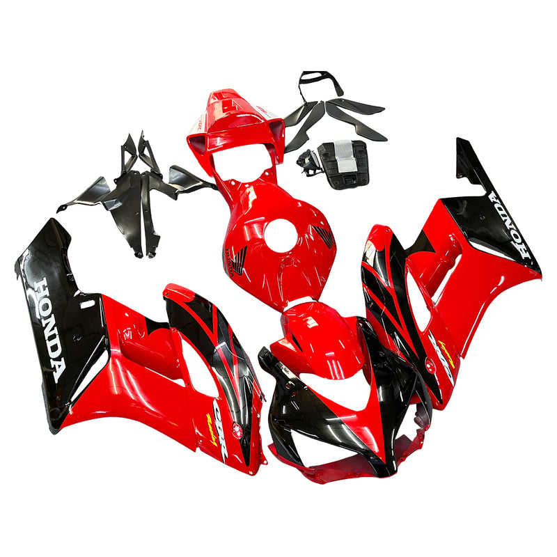 Fairings 2004-2005 Honda CBR 1000 RR Red Black CBR Racing Generic