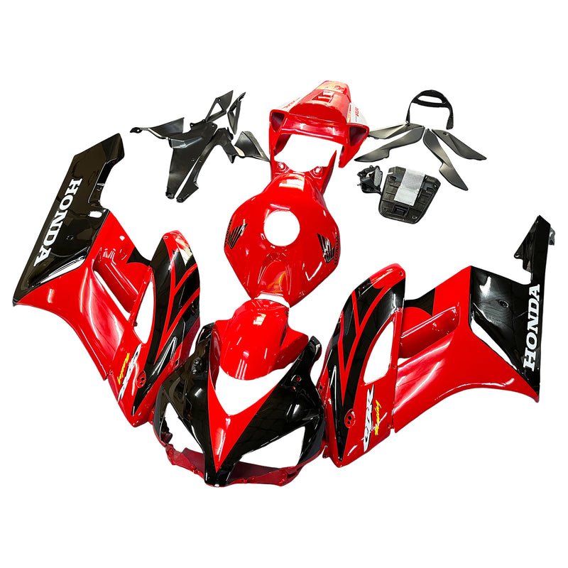 Fairings 2004-2005 Honda CBR 1000 RR Red Black CBR  Generic