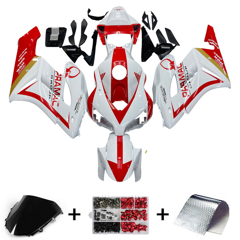 Fairings 2004-2005 Honda CBR 1000 RR White Red Honda  Generic