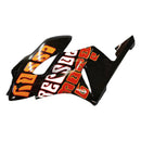 Fairings 2004-2005 Honda CBR 1000 RR Black Yellow Valentino Rossi   Generic