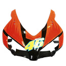 Fairings 2004-2005 Honda CBR 1000 RR Black Yellow Valentino Rossi   Generic
