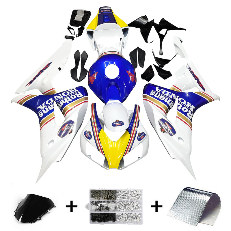 Fairings 2006-2007 Honda CBR 1000 RR Multi-Color Rothmans Honda Racing Generic