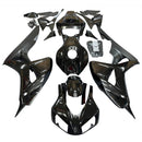 Fairings 2006-2007 Honda CBR 1000 RR All Black CBR  Generic