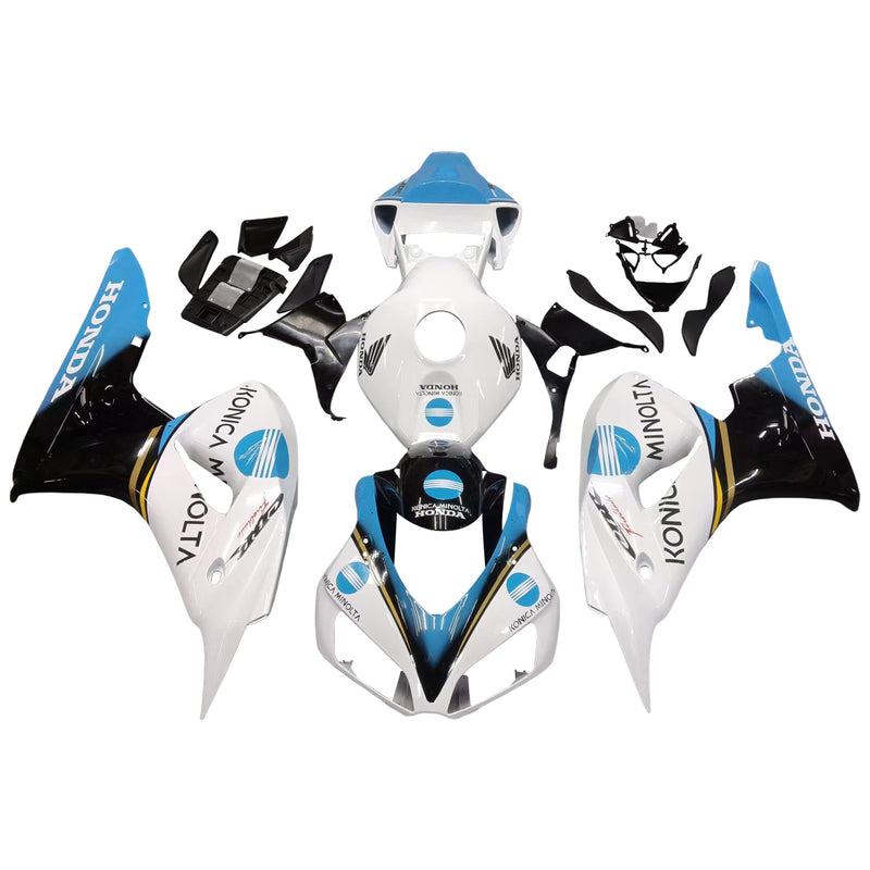 Fairings 2006-2007 Honda CBR 1000 RR White Konica Minolta  Generic