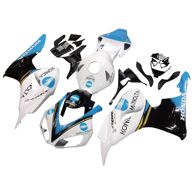 Fairings 2006-2007 Honda CBR 1000 RR White Konica Minolta  Generic