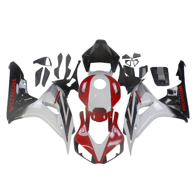 Fairings 2006-2007 Honda CBR 1000 RR White Red Black CBR Racing Generic