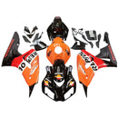 For CBR1000RR 2006-2007 Bodywork Fairing Orange ABS Injection Molded Plastics Set Generic