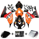 For CBR1000RR 2006-2007 Bodywork Fairing Orange ABS Injection Molded Plastics Set Generic