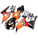 For CBR1000RR 2006-2007 Bodywork Fairing Orange ABS Injection Molded Plastics Set Generic