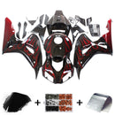 Fairings 2006-2007 Honda CBR 1000 RR Black & Red Flame  Generic