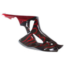 Fairings 2006-2007 Honda CBR 1000 RR Black & Red Flame  Generic