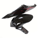 Fairings 2006-2007 Honda CBR 1000 RR Black & Red Flame Shark  Generic