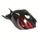 Fairings 2006-2007 Honda CBR 1000 RR Black & Red Flame Shark  Generic