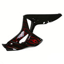 Fairings 2006-2007 Honda CBR 1000 RR Black & Red Flame Shark  Generic