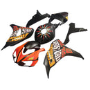 Fairings 2006-2007 Honda CBR 1000 RR Black Valentino Rossi   Generic