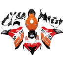 Fairings 2008-2011 Honda CBR 1000 RR Black Orange Repsol Racing Generic