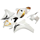 Fairings 2008-2011 Honda CBR 1000 RR White & Gold Sport-Evo  Generic