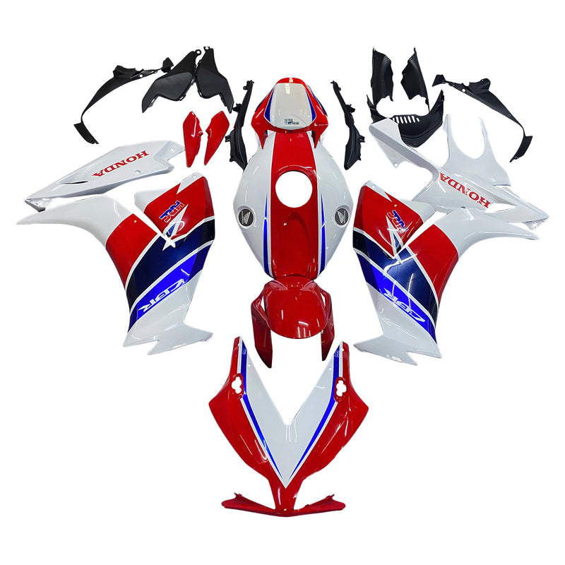 Fairings 2012-2016 Honda CBR1000RR HRC White Red Blue  Generic