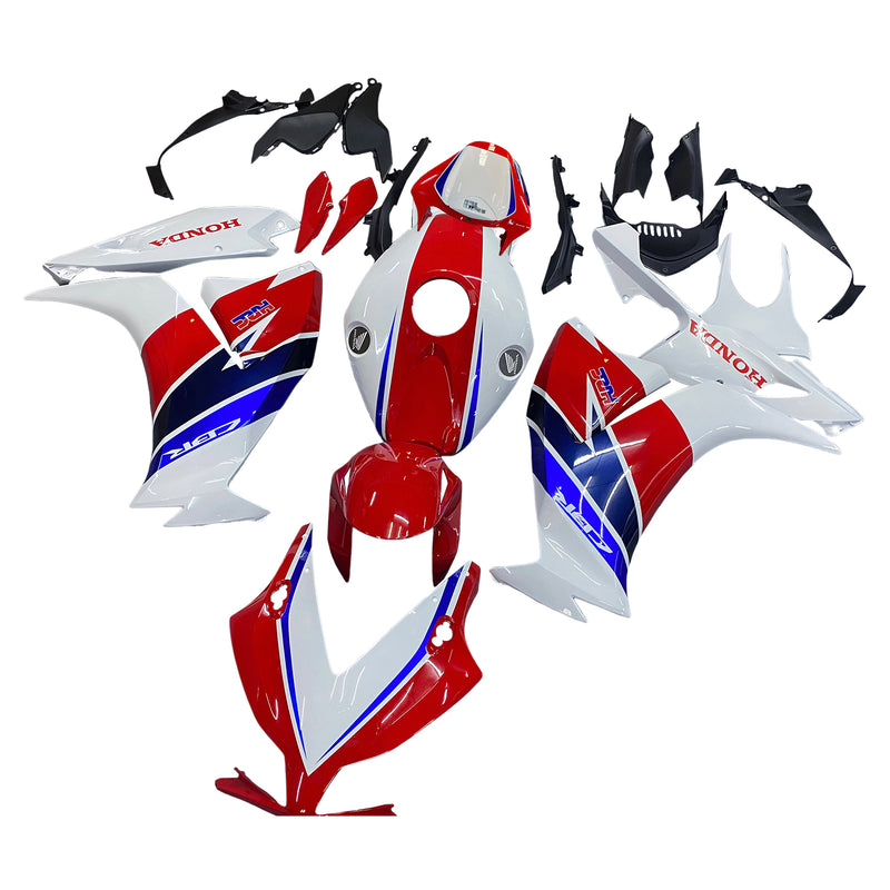 Fairings 2012-2016 Honda CBR1000RR HRC White Red Blue  Generic