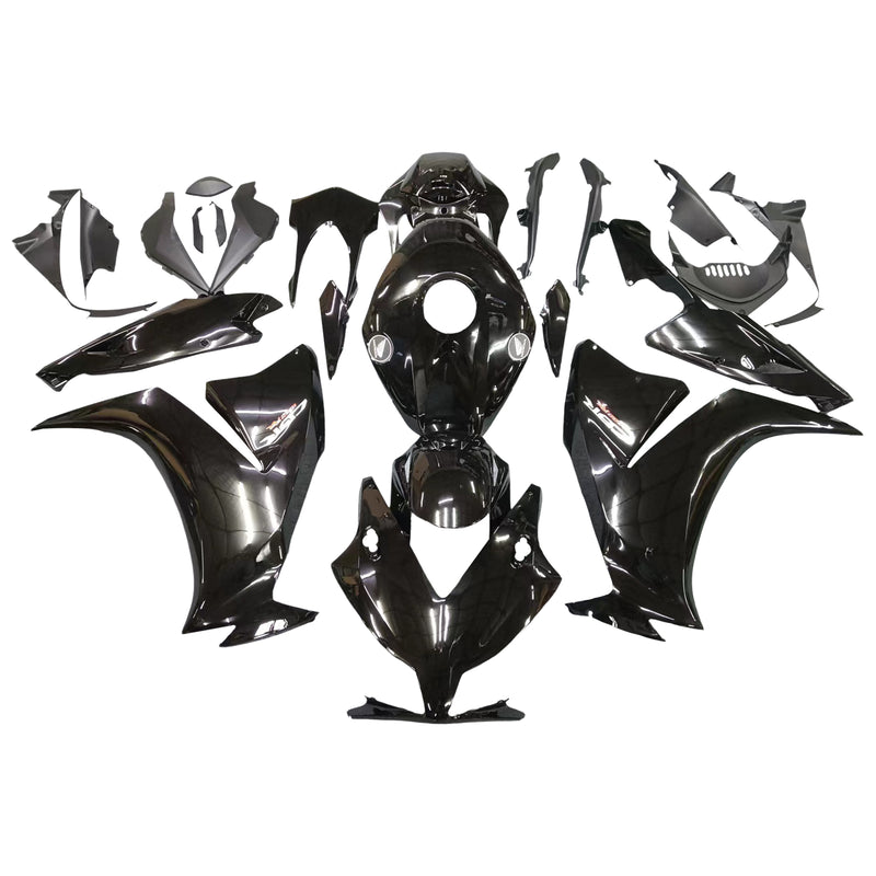 Fairings 2012-2016 Honda CBR1000RR Black CBR Racing Generic