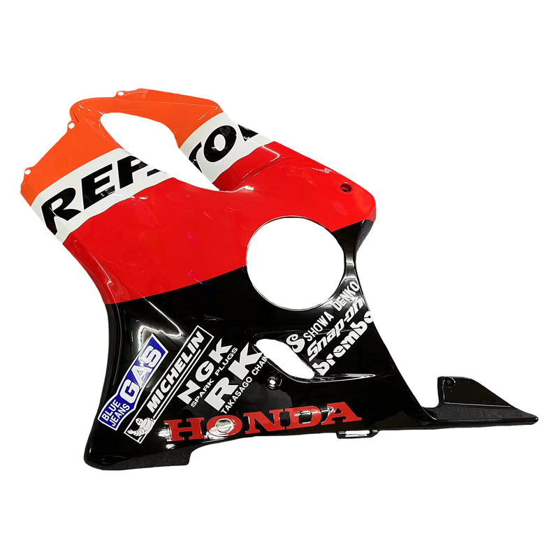 Fairings 2001-2003 Honda CBR 600 F4i Black Repsol  Generic