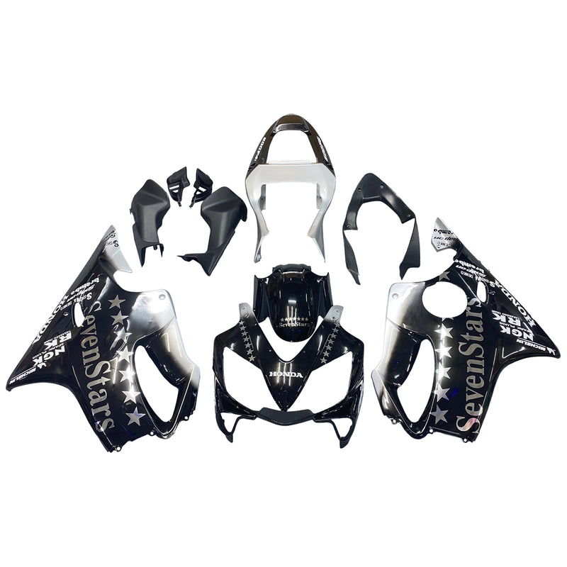 Fairings 2001-2003 Honda CBR 600 F4i Black SevenStars Racing Generic