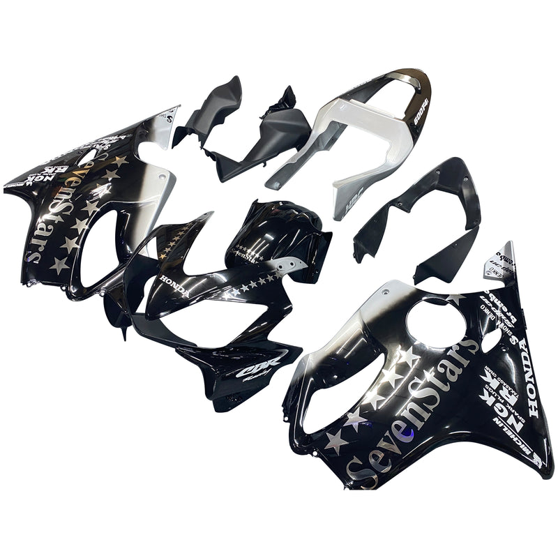 Fairings 2001-2003 Honda CBR 600 F4i Black SevenStars Racing Generic