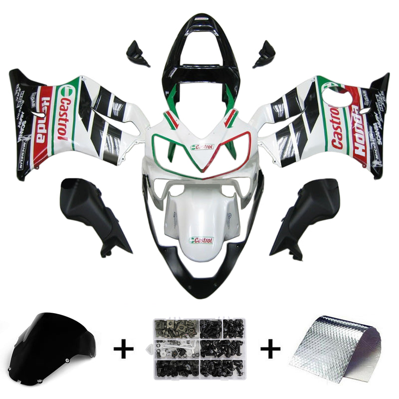 Amotopart Honda CBR600 F4i 2001-2003 Fairing Kit Bodywork Plastic ABS